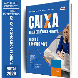 Apostila CAIXA 2026 - Técnico Bancário Novo