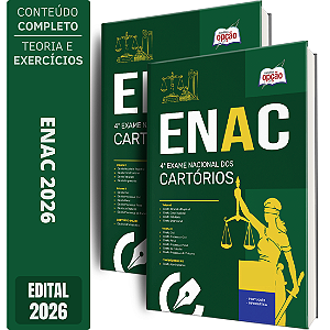 Apostila ENAC - 4º Exame Nacional dos Cartórios 2026