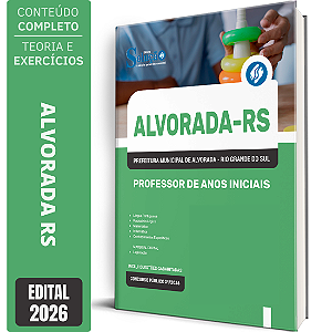 Apostila Prefeitura de Alvorada RS 2026 - Professor de Anos Iniciais