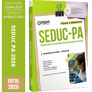 Apostila SEDUC PA 2026 - Professor Biologia