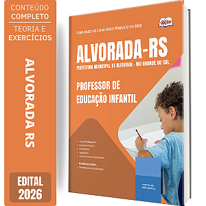 Apostila Prefeitura de Alvorada RS 2026 - Professor de Educação Infantil