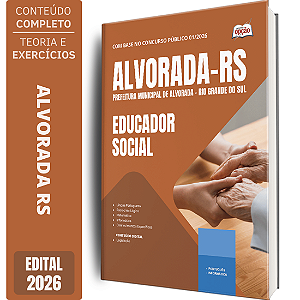 Apostila Prefeitura de Alvorada RS 2026 - Educador Social
