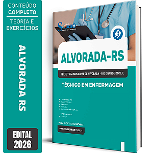 Apostila Prefeitura de Alvorada RS 2026 - Técnico em Enfermagem