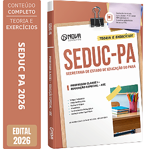 Apostila SEDUC PA 2026 - Professor Educação Especial AEE