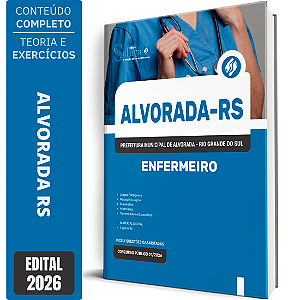 Apostila Prefeitura de Alvorada RS 2026 - Enfermeiro