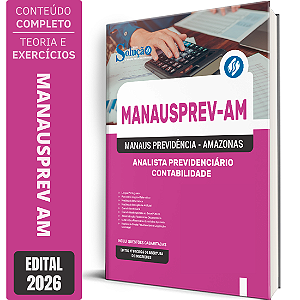 Apostila MANAUSPREV 2026 Analista Previdenciário - Contabilidade