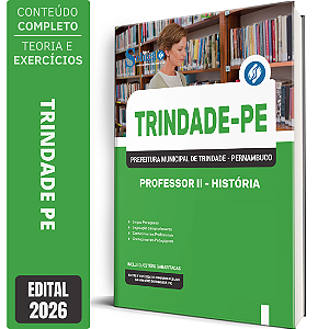 Apostila Prefeitura de Trindade PE 2026 Professor 2 - História