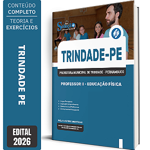 Apostila Prefeitura de Trindade PE 2026 Professor 2 - Educação Física