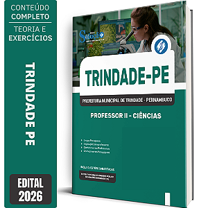 Apostila Prefeitura de Trindade PE 2026 Professor 2 - Ciências