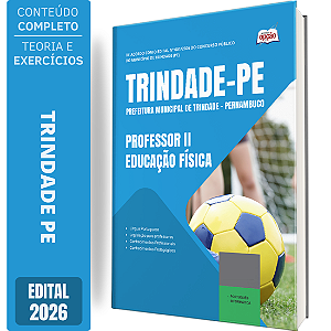 Apostila Prefeitura de Trindade PE 2026 Professor 2 - Educação Física