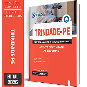 Apostila Prefeitura de Trindade PE 2026 - Agente de Combate às Endemias