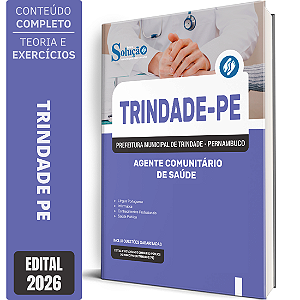 Apostila Prefeitura de Trindade PE 2026 - Agente Comunitário de Saúde