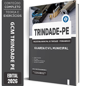 Apostila Prefeitura de Trindade PE 2026 GCM - Guarda Civil Municipal
