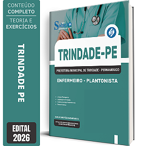 Apostila Prefeitura de Trindade PE 2026 Enfermeiro - Plantonista
