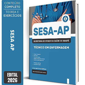 Apostila SESA AP 2026 - Técnico em Enfermagem