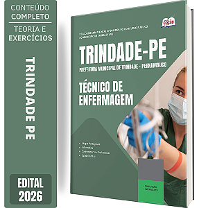 Apostila Prefeitura de Trindade PE 2026 - Técnico de Enfermagem