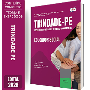 Apostila Prefeitura de Trindade PE 2026 - Educador Social