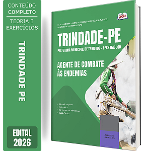 Apostila Prefeitura de Trindade PE 2026 - Agente de Combate às Endemias