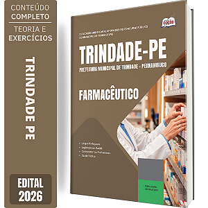 Apostila Prefeitura de Trindade PE 2026 - Farmacêutico