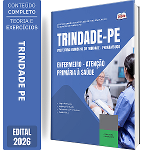 Apostila Prefeitura de Trindade PE 2026 Enfermeiro - Atenção Primária à Saúde