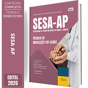 Apostila SESA AP 2026 - Técnico de Regulação em Saúde