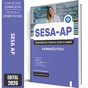 Apostila SESA AP 2026 - Farmacêutico