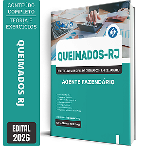 Apostila Prefeitura de Queimados RJ 2026 - Agente Fazendário