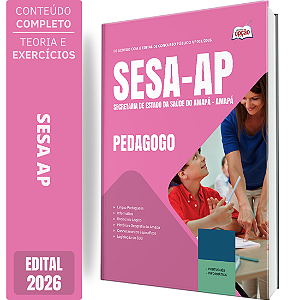 Apostila SESA AP 2026 - Pedagogo