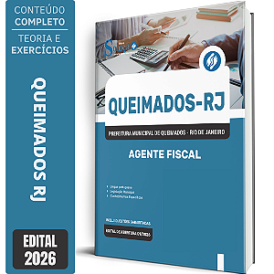 Apostila Prefeitura de Queimados RJ 2026 - Agente Fiscal