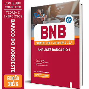 Apostila BNB Banco do Nordeste 2026 - Analista Bancário 1