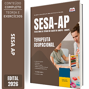 Apostila SESA AP 2026 - Terapeuta Ocupacional