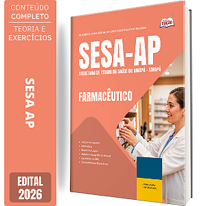 Apostila SESA AP 2026 - Farmacêutico
