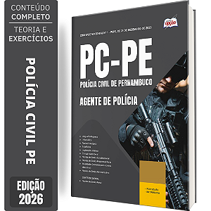 Apostila PC PE 2026 - Agente de Polícia
