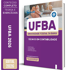Apostila UFBA 2026 Técnico Administrativo em Educação - Técnico em Contabilidade