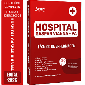 Apostila Hospital Gaspar Vianna PA 2026 - Técnico de Enfermagem
