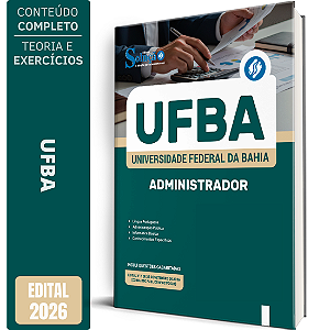 Apostila UFBA 2026 Técnico Administrativo em Educação - Administrador