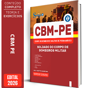 Apostila CBM PE 2026 - Soldado do Corpo de Bombeiros Militar