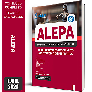 Apostila ALEPA 2026 Assessoramento Legislativo - Técnico Legislativo