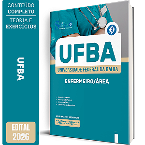 Apostila UFBA 2026 - Enfermeiro/Área