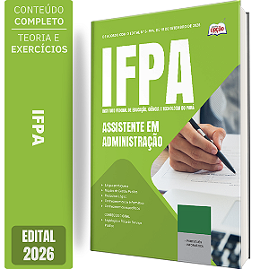 Apostila IFPA 2026 - Assistente em Administração