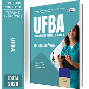 Apostila UFBA 2026 - Enfermeiro/Área