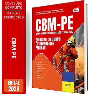 Apostila CBM PE 2026 - Soldado do Corpo de Bombeiros Militar