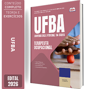 Apostila UFBA 2026 - Terapeuta Ocupacional