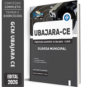 Apostila Prefeitura de Ubajara CE 2026 GCM - Guarda Municipal
