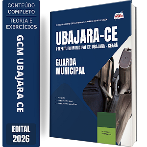 Apostila Prefeitura de Ubajara CE 2026 GCM - Guarda Municipal