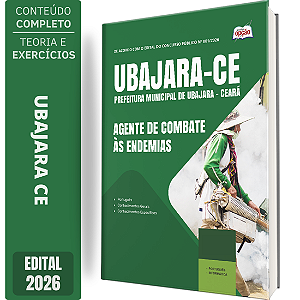 Apostila Prefeitura de Ubajara CE 2026 - Agente de Combate às Endemias