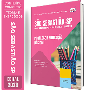 Apostila Prefeitura de São Sebastião SP 2026 - Professor Educação Básica 1