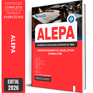 Apostila ALEPA 2026 Assessoramento Legislativo - Consultor