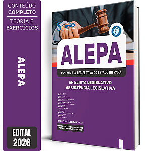 Apostila ALEPA 2026 Analista Legislativo - Assistência Legislativa