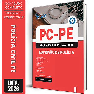 Apostila PC PE 2026 - Escrivão de Polícia